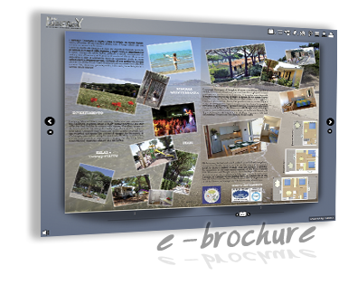 Per creare una unica immagine coordinata dell'Azienda (in linea con il sito web) sviluppiamo linee grafiche e design che vanno dal marchio alla modulistica tecnica, dalle brochure e flyer a totem pubblicitari, dalla decorazione esterna allo studio dell'abbigliamento del personale