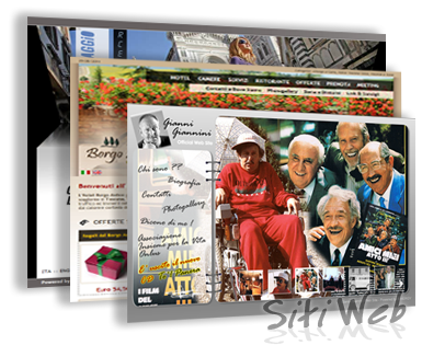 realizzazione siti internet, siti dinamici, siti design, siti animati, soluzioni web